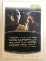 Quotable Star Trek Voyager Trading Card #59 Kate Mulgrew Tim Reid - £1.53 GBP