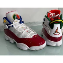 Nike Air Jordan 6 Rings GS Sneakers Shoes Multi-color Retro CW7004-100 Boys 6.5Y - £75.94 GBP