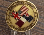 USAF OEF OIF Al Udeid AB Qatar CAOC AFFOR DCFACC Challenge Coin #849U - $24.74