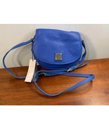 Ecu . Dooney &amp; Burke Purse. Blue small, Pebble Grain Hallie - $2,218.56 MXN