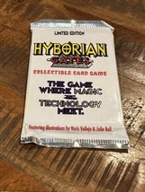 Hyborian Gates Cards CCG- Limited Booster Pack - (1) Sealed Pack Boris Vallejo - £3.87 GBP