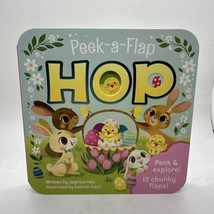 Hop (Peek-A-Flap Board Book) by Jaye Garnett Easter Board Book NEW - £7.63 GBP