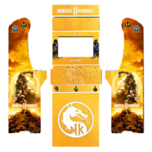 AtGames Legends Ultimate Mini ALU Mortal Kombat 11 Arcade Cabinet vinyl side Art - £90.32 GBP+