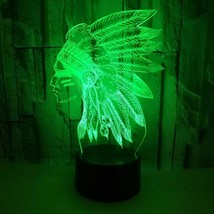 3d Small Night Lamp Creative Usb Colorful Gradient - £17.26 GBP+