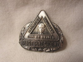 Rare silver &#39;Retarded Children Can Be Helped &#39;Past President&#39; Achievement Pin - £78.66 GBP
