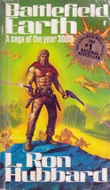Battlefield Earth by L. Ron Hubbard / 1984 Bridge Science Fiction paperback - $1.13