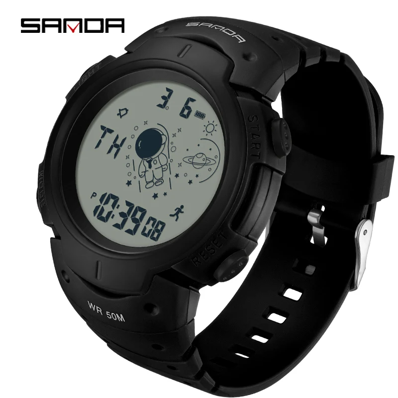 New Arrival Military Fashion Men&#39;s Digital Watch Silincone Strap Digital... - £21.08 GBP