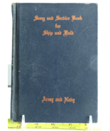 1942 VINTAGE WWII SOLDIERS SONG AND SERVICE BOOK FOR SHIP AND FIELD ARMY... - $27.08 CAD