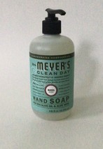 MRS. MEYER&#39;S Clean Day Hand Soap, Basil Scent, 12.5 fl. oz. (370 mL) - Lot of 2! - £9.55 GBP