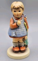 VINTAGE Goebel Hummel &quot;I Wonder&quot; #486 5.25&quot; Figurine TMK-7, W. Germany - $14.01