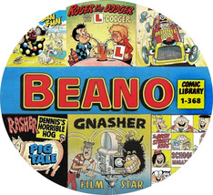 BEANO COMIC LIBRARY  On PC DVD Rom  Original scans 368  issues CBR/CBZ f... - $5.04