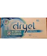 DRYEL Dryer Activated Refill Cloths Original Dry Clean at Home 6 Refills... - $27.32 CAD
