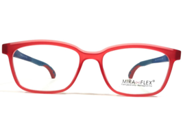 Miraflex Kids Eyeglasses Frames WILL C.136 Black Red Square Full Rim 47-16-135 - £44.16 GBP