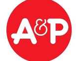 A &amp; P Supermarket Sticker Decal R490 - $1.95+