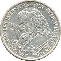 1957 10 Korun Czechoslovakia Coin Willenberg 250 Year Prague Engineering School - £129.74 GBP