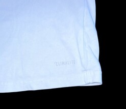 Adidas Tennis Climalite White Athletic T-Shirt Women’s Small Logo Tee image 5
