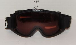 SCOTT Ski Snow Sports Goggles black White - $14.82