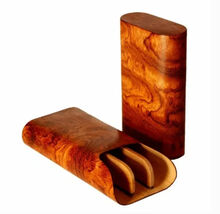 Brizard and Co Bubinga Cigar Holder and Lighter  NIB image 2