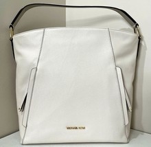 New Michael Kors Evie Shoulder Bag Leather Light Cream - £82.13 GBP
