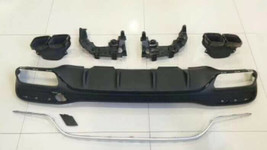 GLE63 Style Rear diffuser exhaust tips for Mercedes GLE W166 AMG Bumper ... - $326.89