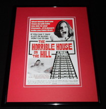 The Horrible House on the Hill Framed 11x14 Poster Display Gene Evans  - $34.64