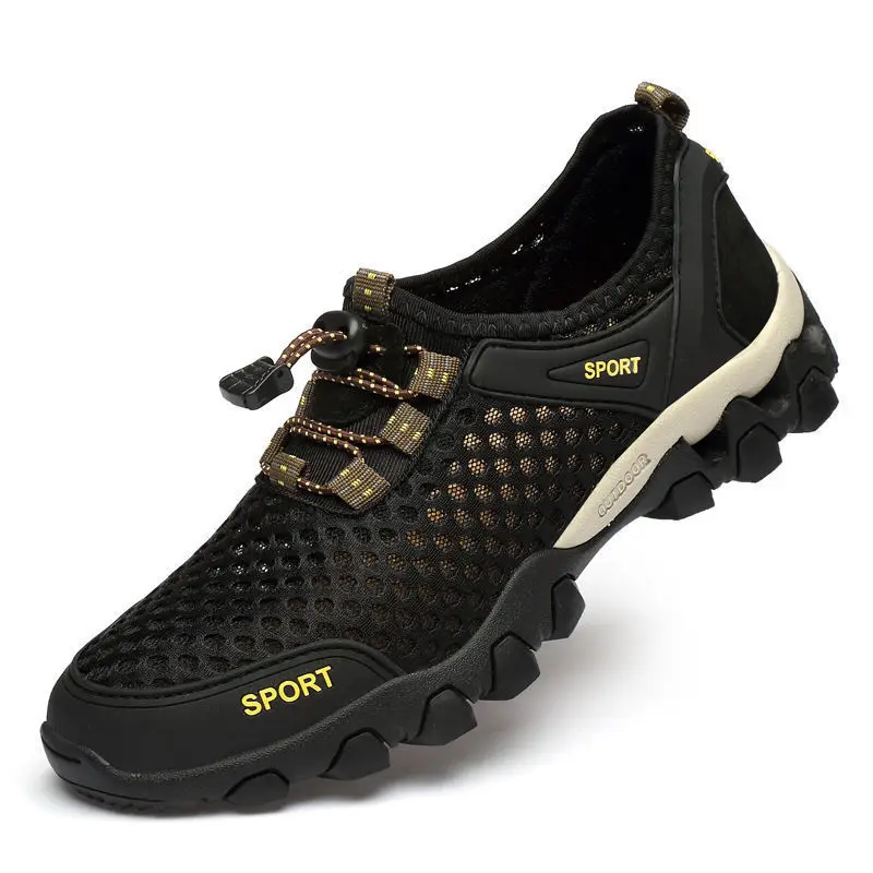 Best Sneakers 2024 Aqua Shoes Men Non-slip Fishing Quick-drying  Water S... - $63.83