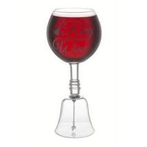 BigMouth Wine Glass - Ring For More - £30.24 GBP