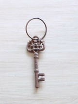 SKELETON KEY CAST IRON RING PROP JAILER DUNGEON WALL DECOR NEW MADE TO L... - £5.45 GBP