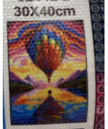 5D Diamond Painting Kits 30 cm x 40 cm Hot Air Balloons Lot of 2 NEW - $19.84 CAD
