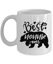 Best Nonnie Ever Coffee Mug Funny Mom Bear Tea Cup Mother&#39;s Day Christma... - $15.79+