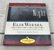Night: Elie Wiesel Holocaust-Translation by Marion Wiesel Audiobook 4-CD... - £5.51 GBP