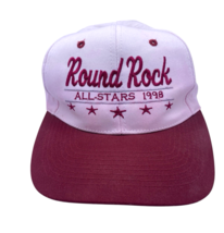 Round Rock All Stars Baseball Hat 1998 Vintage 90s Snapback Stitched Rar... - $552.32 MXN