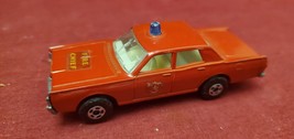 Vintage Matchbox Superfast Mercury Series No. 59 Fire Chief Red Classic - $29.98