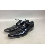 Dsquared2 Men’s Black Glossy Dress Shoes - Size 43 - Made In Italy - €38,41 EUR