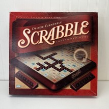 Scrabble Deluxe Turntable Spinning Rotating Board 7176  Game Board ONLY - £19.58 GBP