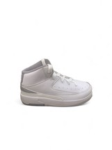 Size 8C - Jordan 2 Retro TD White/Cement Grey - £51.12 GBP