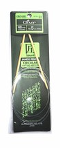 Clover Takumi Bamboo 48 Inch Circular Knitting Needle Size 5 - $299.44 MXN
