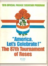 1976 Tournament of Roses Parade program rose bowl - £34.91 GBP