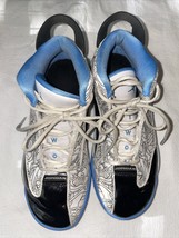 Nike Air Jordan Dub Zero White University Blue Black DV1359-114 Boy’s Si... - $38.61