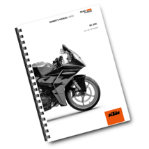 KTM 2022 - RC 200 - OWNERS MANUAL USER GUIDE - $24.88