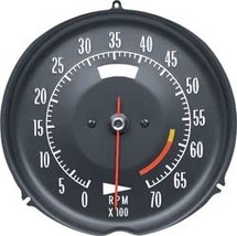 1972-1974 Corvette Tachometer Assembly With 6000 Rpm Red Line - £181.75 GBP