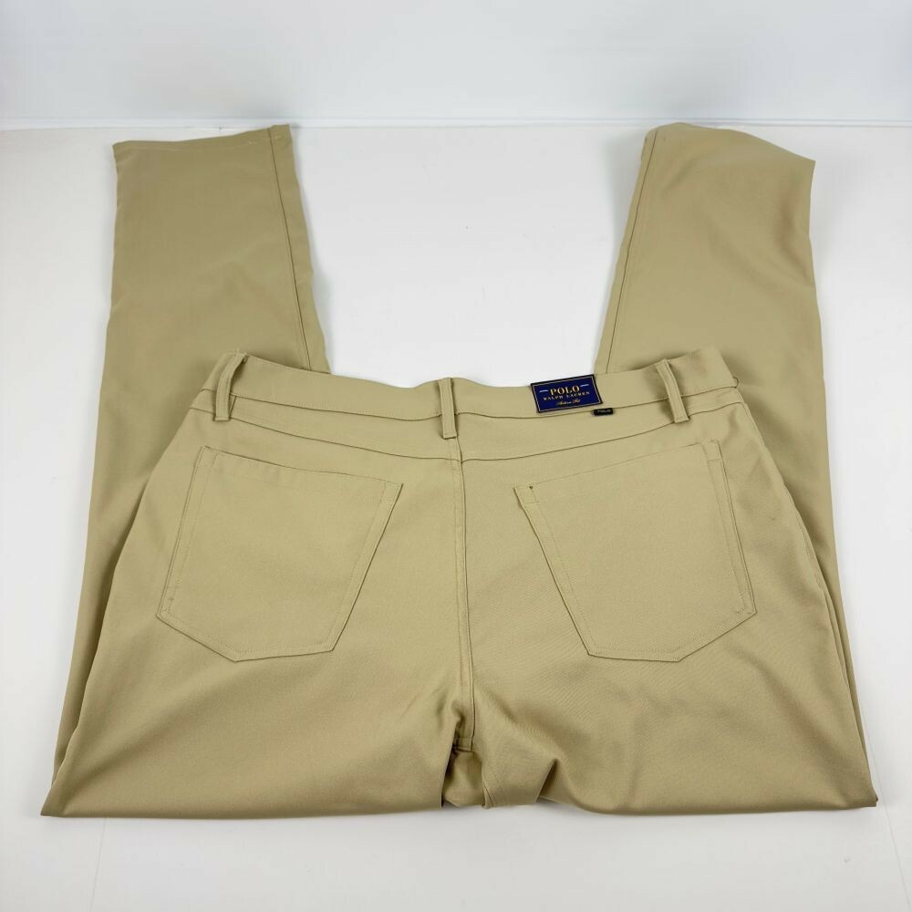 Polo Ralph Lauren Chinos Men's 36x32 Khaki Active-Fit Performance Golf Pants Item image 7