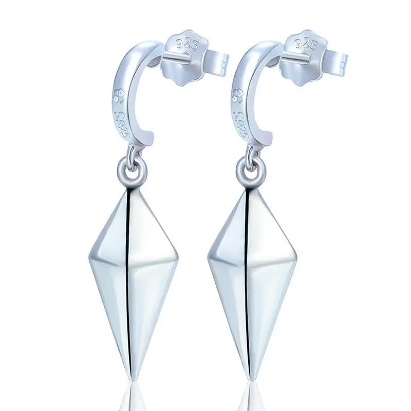 New Anime Fairy Tail Erza Eardrop Cosplay 925 Silver Drop Earrings Jewelry Cospl - £45.03 GBP