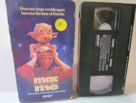 Mac and Me VHS Movie Tape 1989 Orion Sci-Fi Kids ET Alien UFO Cult - £7.41 GBP