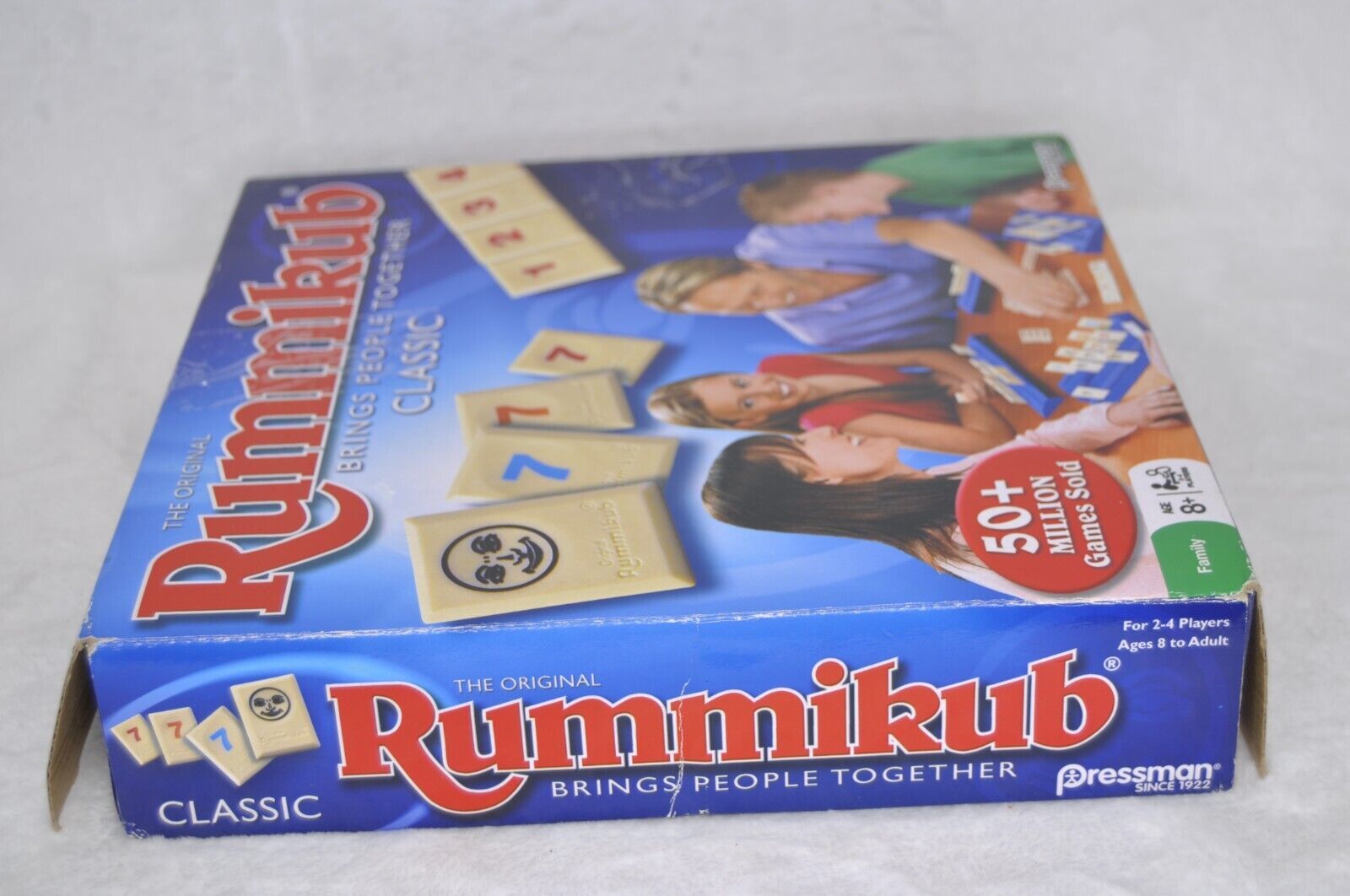 Rummikub - Classic Edition - The Original Rummy Tile Game, Blue - 2015 complete - $16.99
