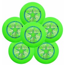 Discraft Ultra-Star 175g Ultimate Frisbee Sport Disc (6 Pack) Green - £75.17 GBP