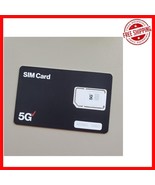 Lot of 10 Triple Cut Verizon SIMs - Fits All Sizes + SIM Key Included - $1,142.55 MXN