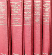 The Expositors Greek New Testament (5 Volumes) - Hardcover - GOOD - $148.50