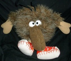 13&quot; Vintage 1983 Rainbow Brite Lurky Monster Stuffed Animal Plush Toy Brown Guy - £51.54 GBP