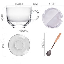 Large Capacity Oatmeal Breakfast Cup With Spoon - £11.36 GBP+